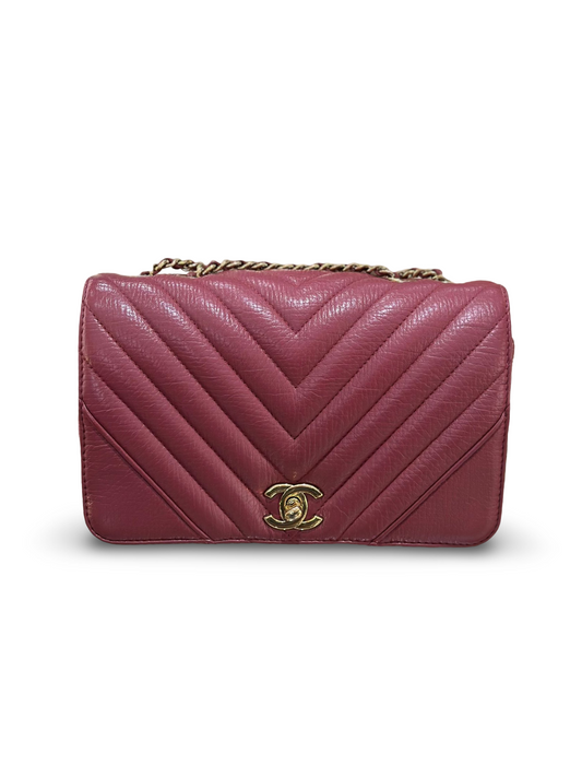 Chanel Chevron Flap Bag
