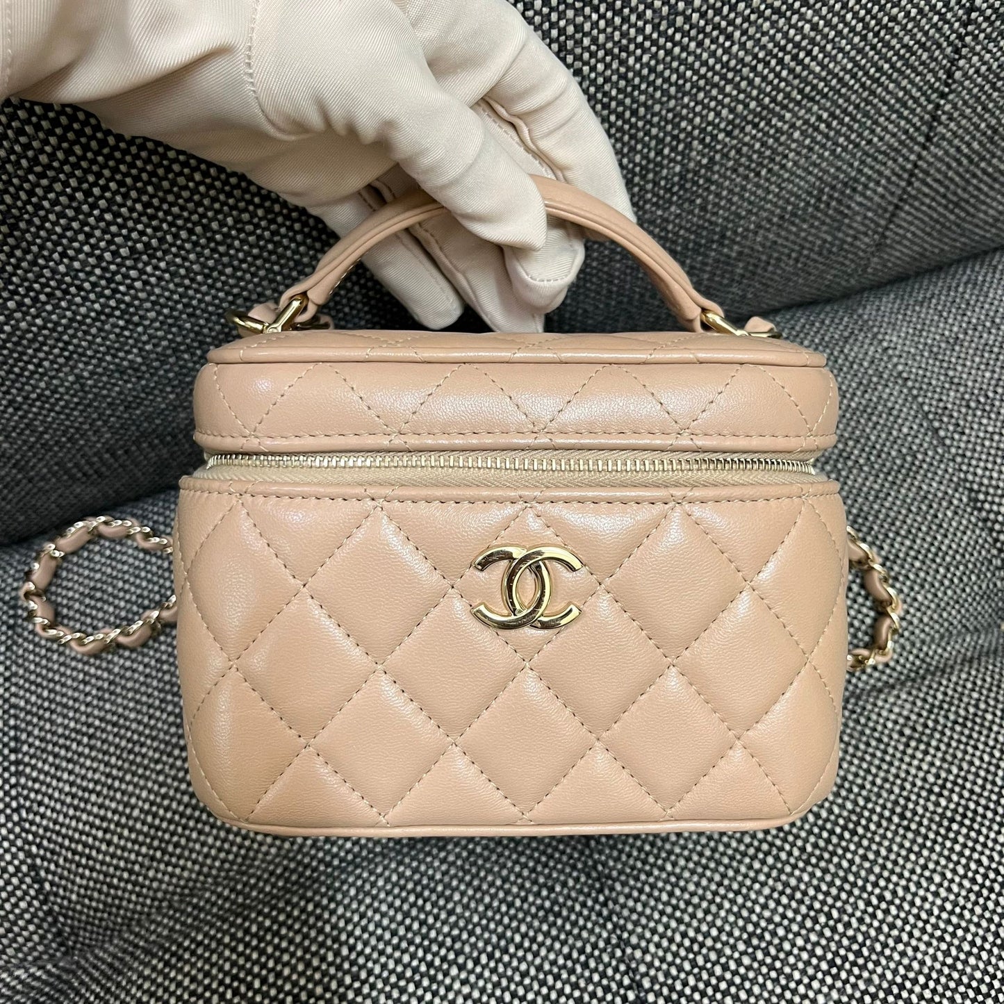 Chanel Top Handle Vanity Case