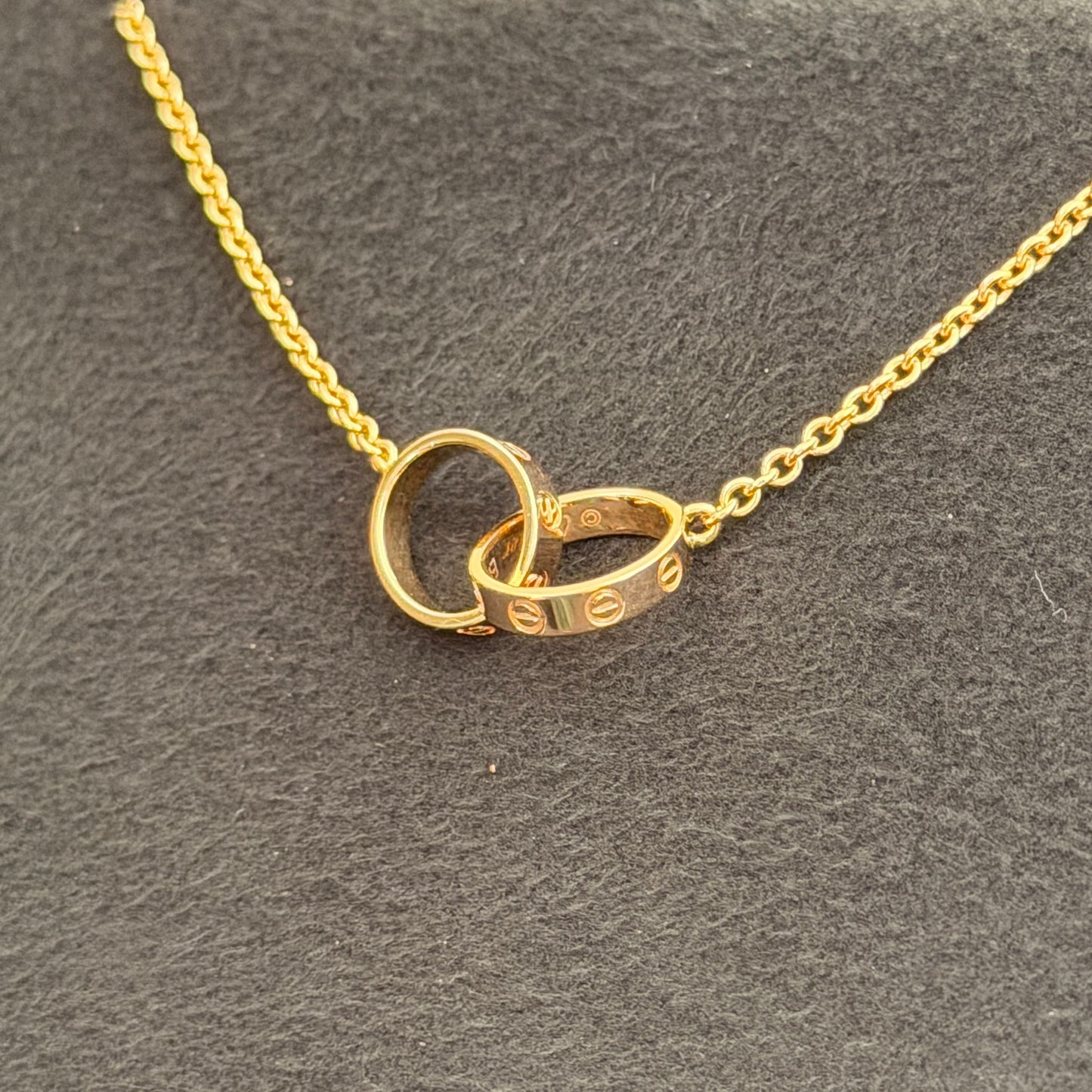 Cartier Love Pendent Interlocking