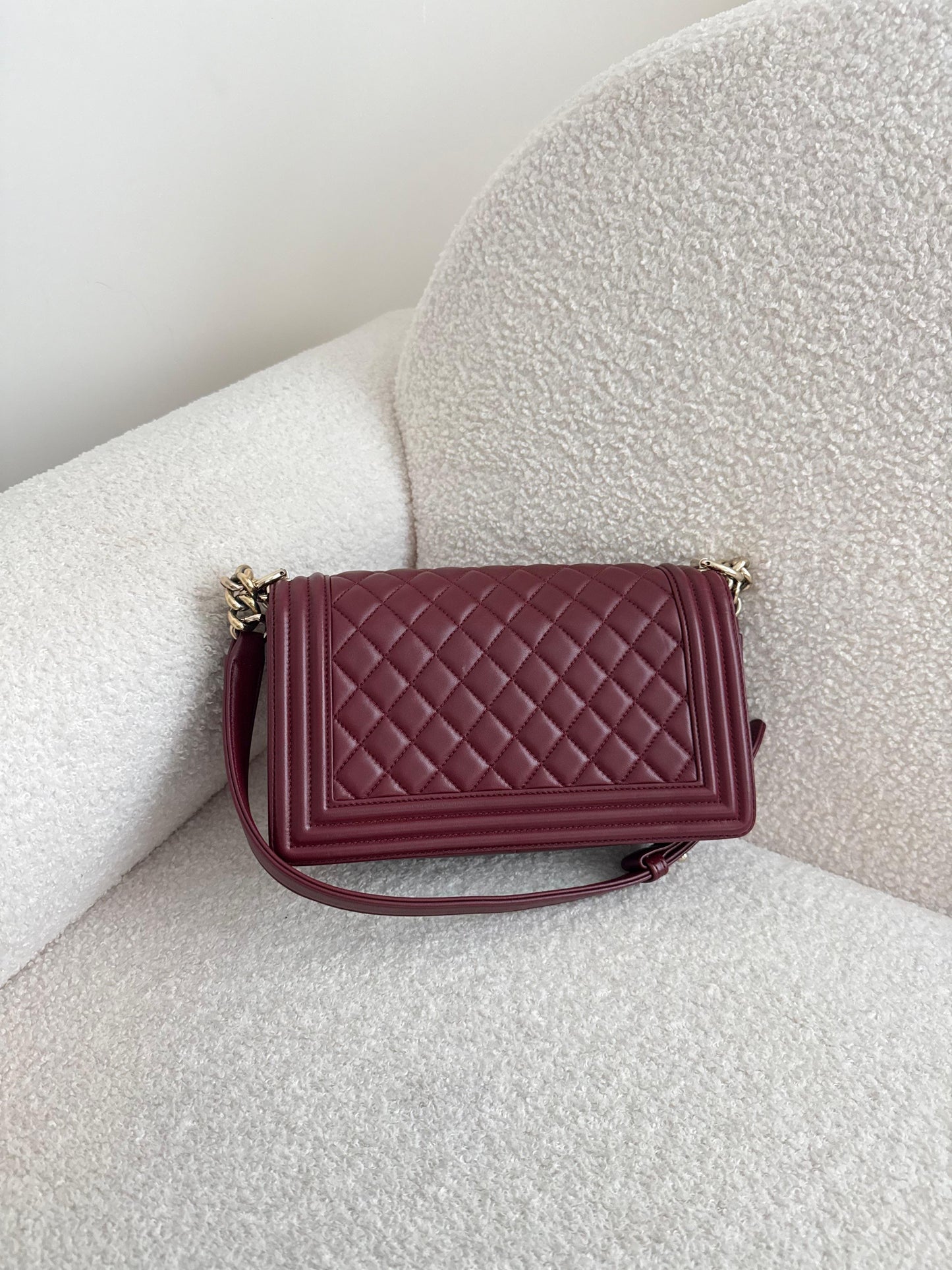 Chanel Old Medium Boy Bag