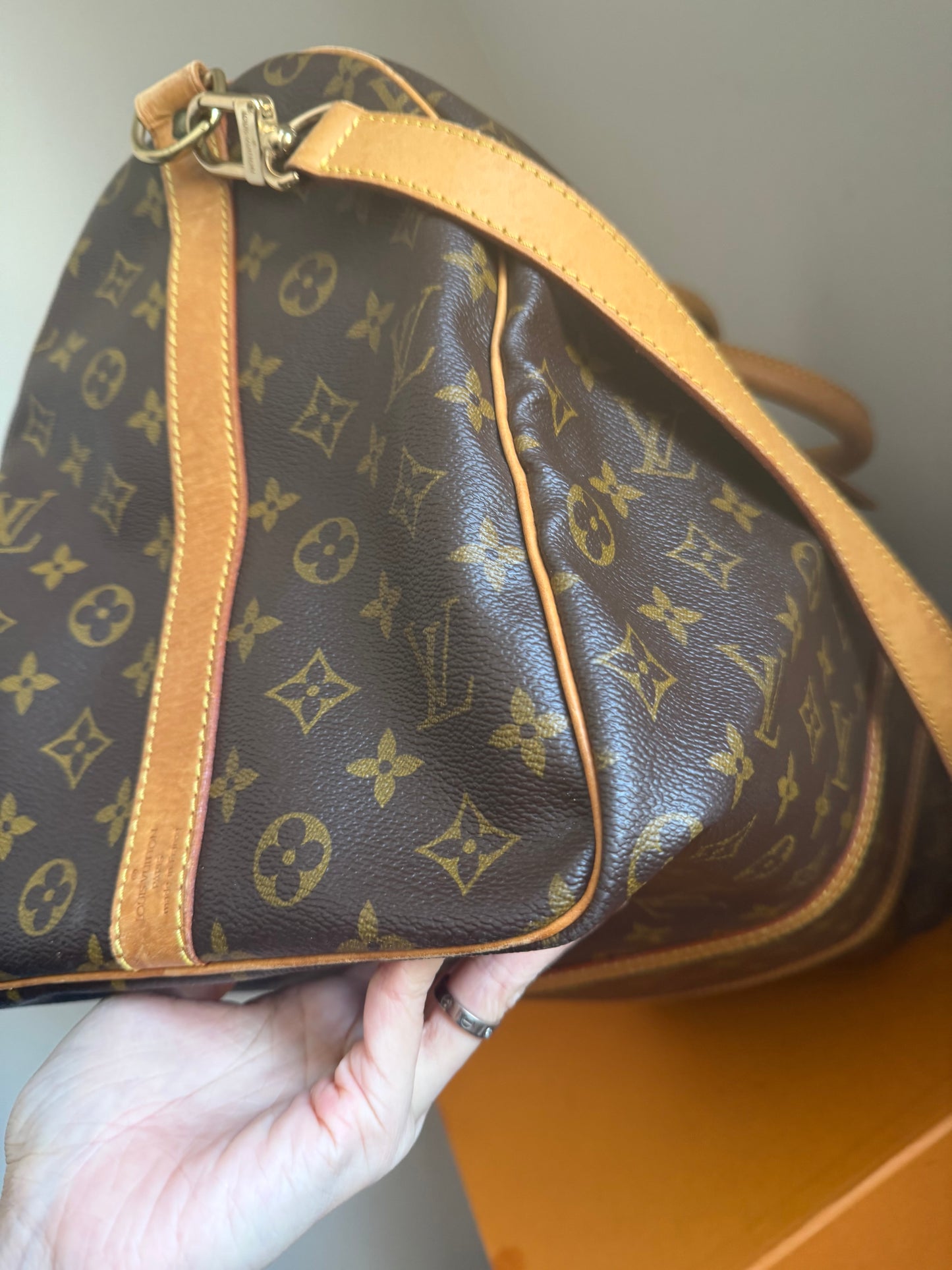 Louis Vuitton Keepall 50 Bandouliere Luggage Bag
