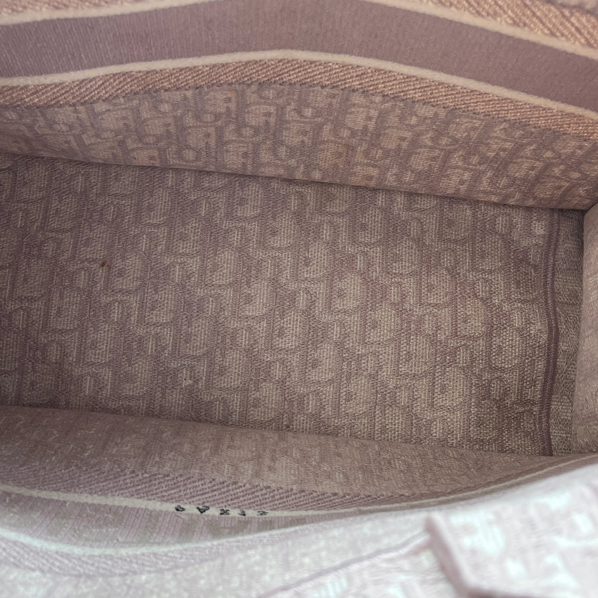 Christian Dior Medium Pink Book Tote