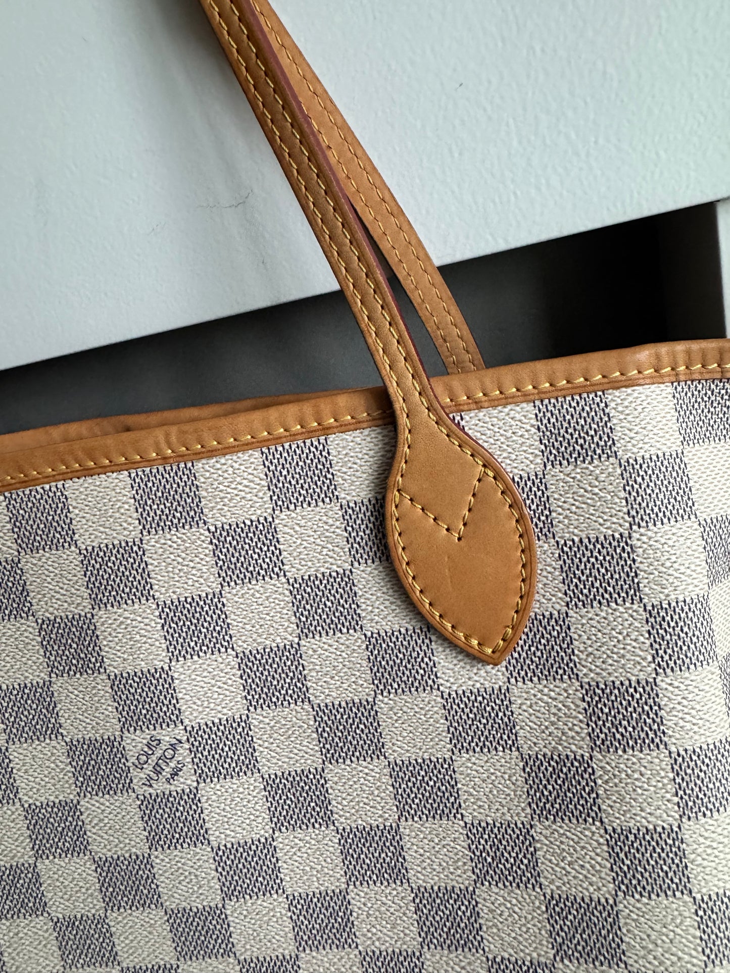 Louis Vuitton Neverfull MM Azur