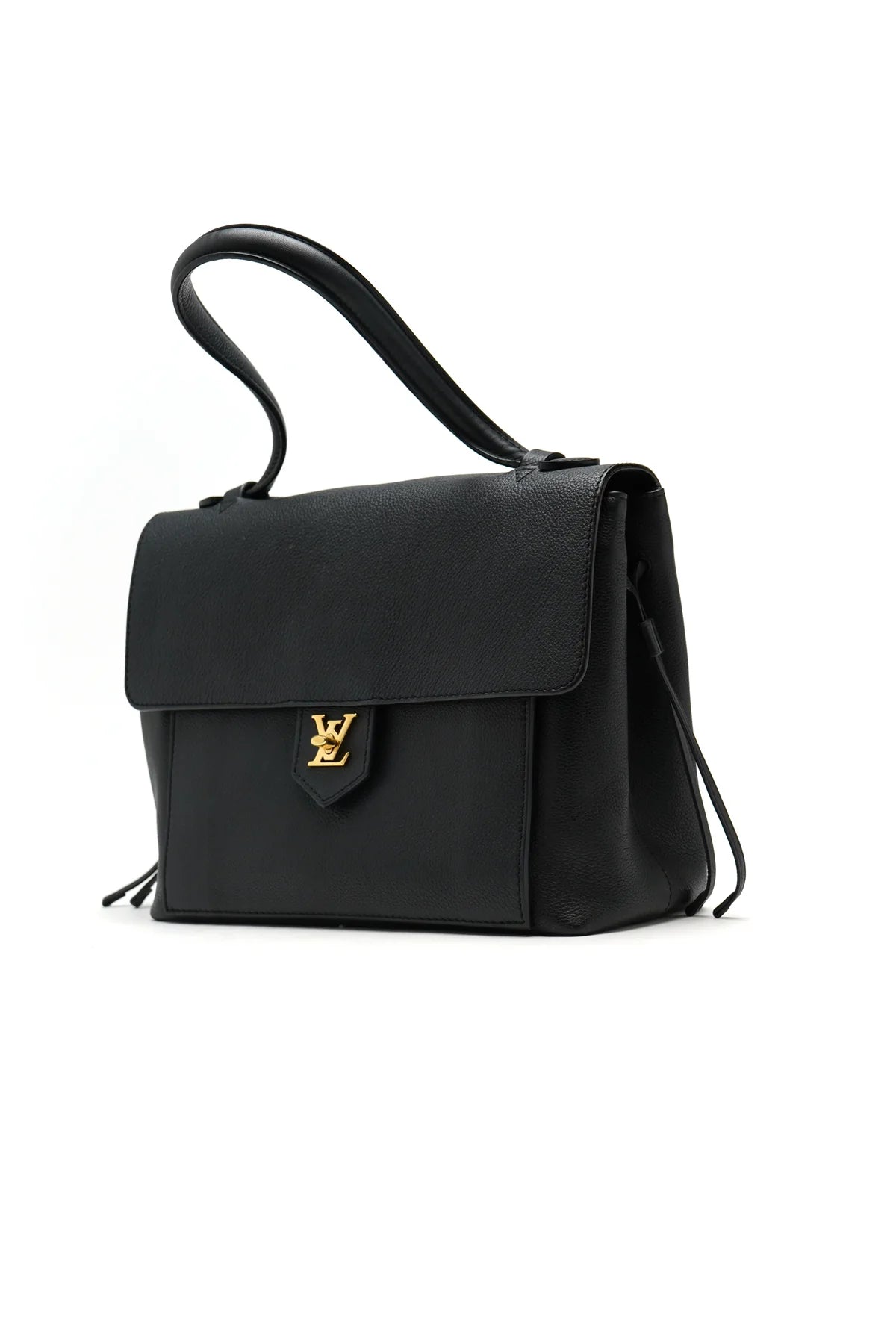 Louis Vuitton Calfskin Lockme PM Black