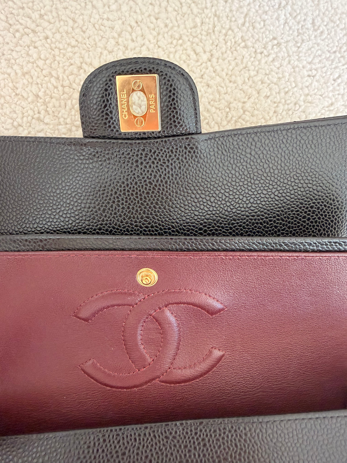 Chanel Medium DF Classic Black