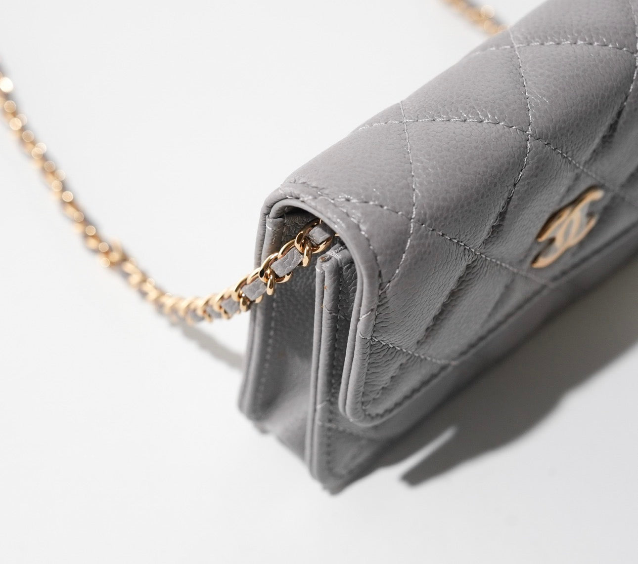 Chanel Coin Purse With Coco Chain