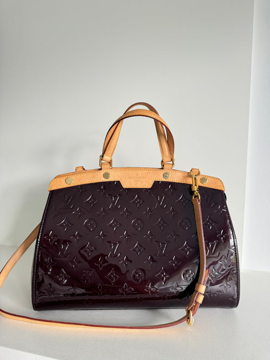 Louis Vuitton brea mm amarante Vernis