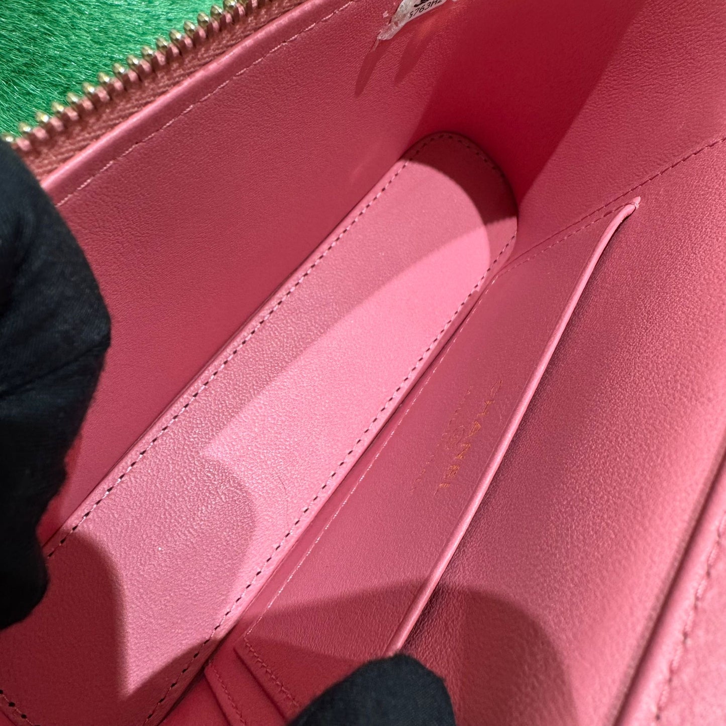 Chanel Top Handle Clutch On Chain
