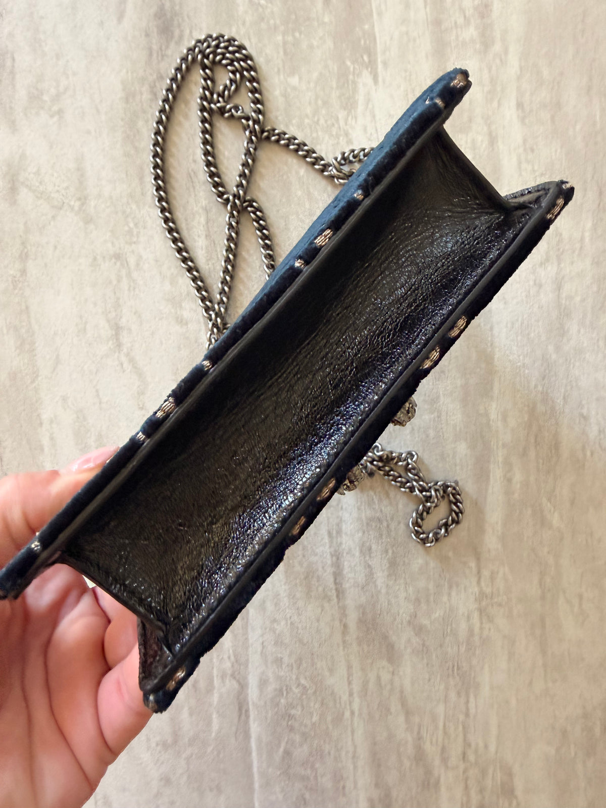 Gucci Super Mini Dionysus Velvet