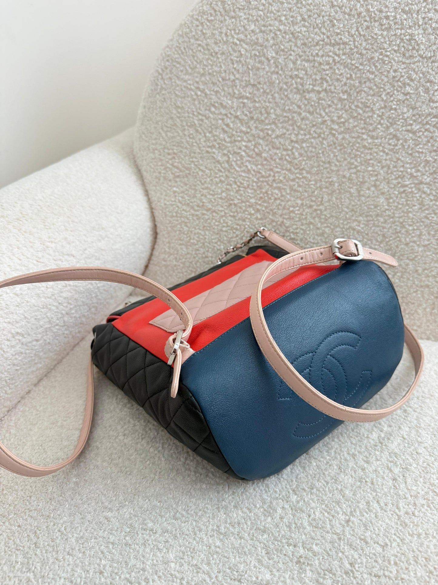 Chanel Quilted Multicolour Backpack