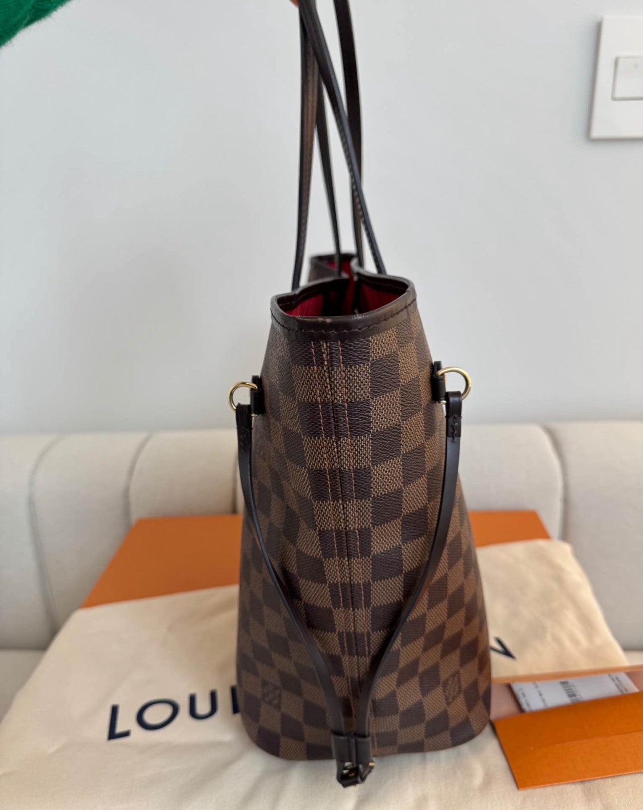 Louis Vuitton Neverfull MM Ebene