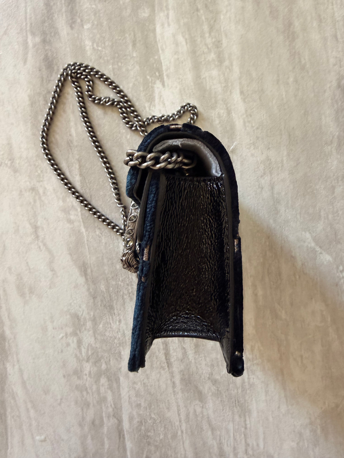 Gucci Super Mini Dionysus Velvet