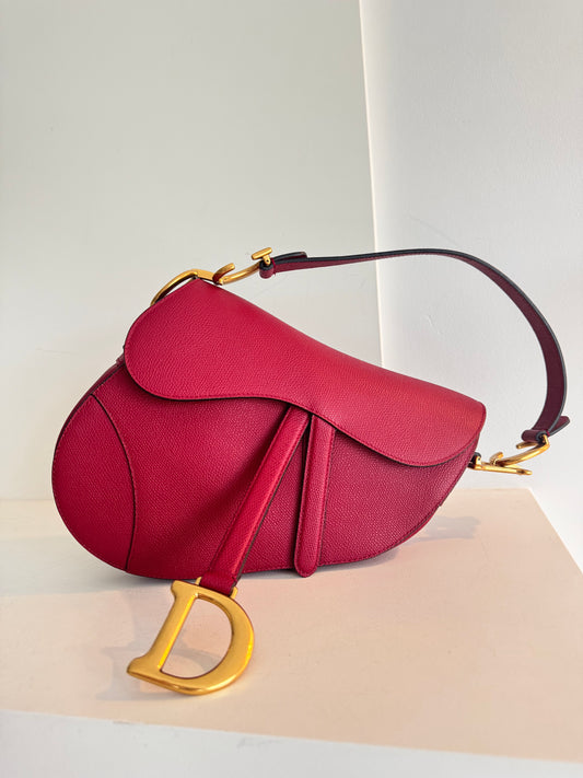 Christian Dior Saddle Bag, Medium