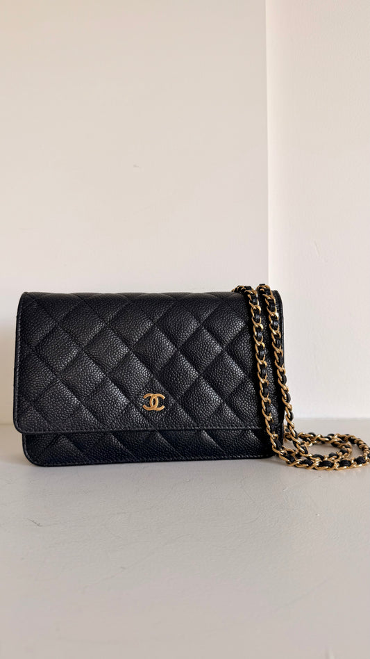 Chanel Quilted Wallet On Chain