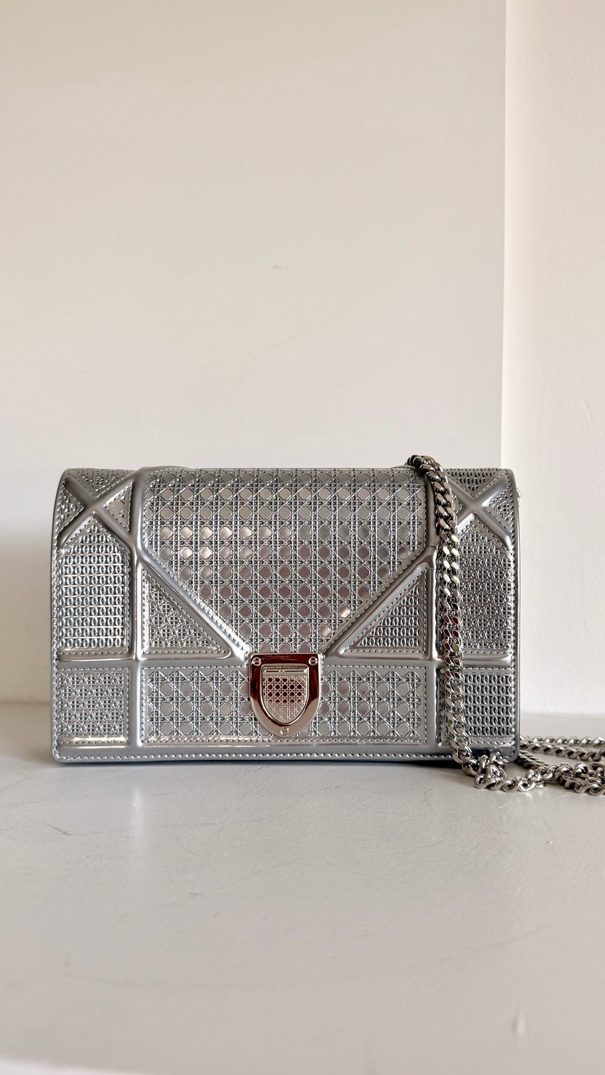 Christian Dior Diorama Wallet On Chain