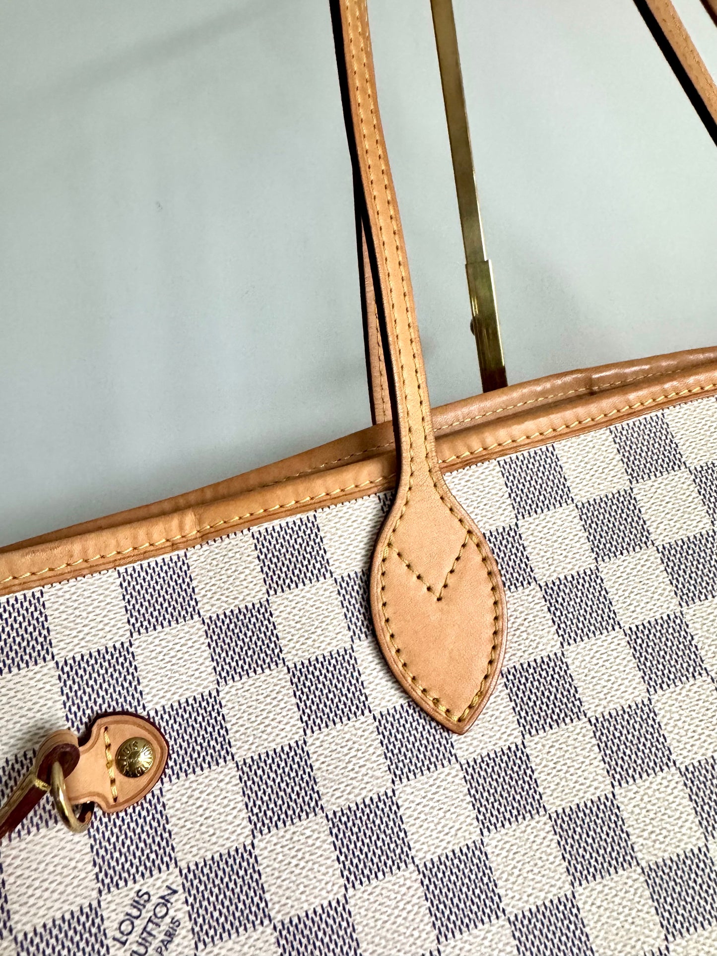 Louis Vuitton Neverfull MM Azur