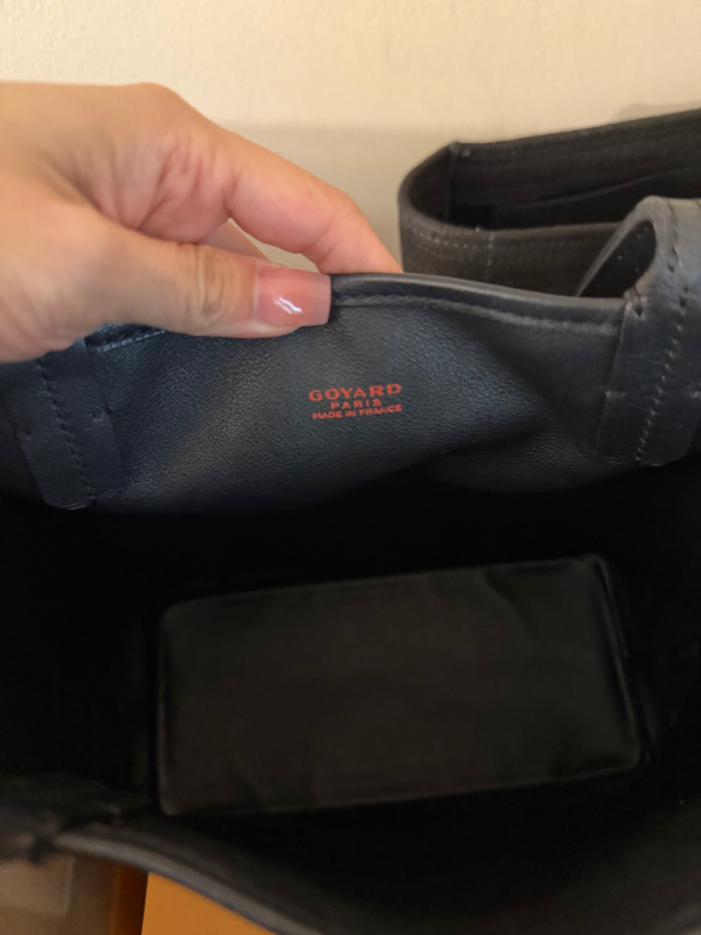 Goyard Mini Anjou Black