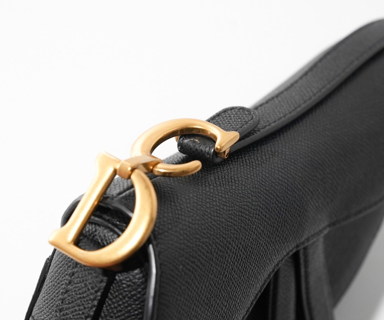 Christian Dior Mini Saddle Bag w/ Strap