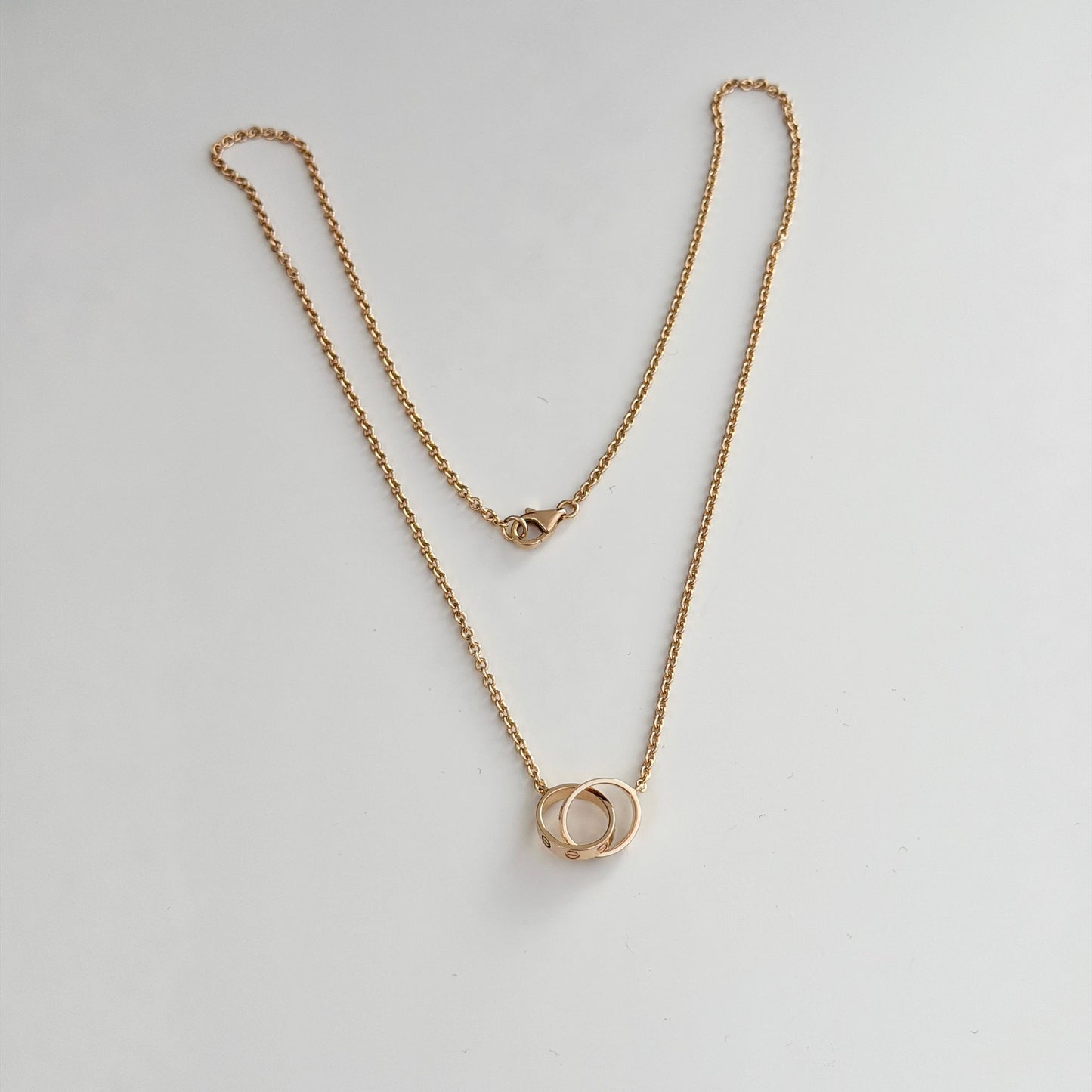 Cartier Love Pendent Interlocking