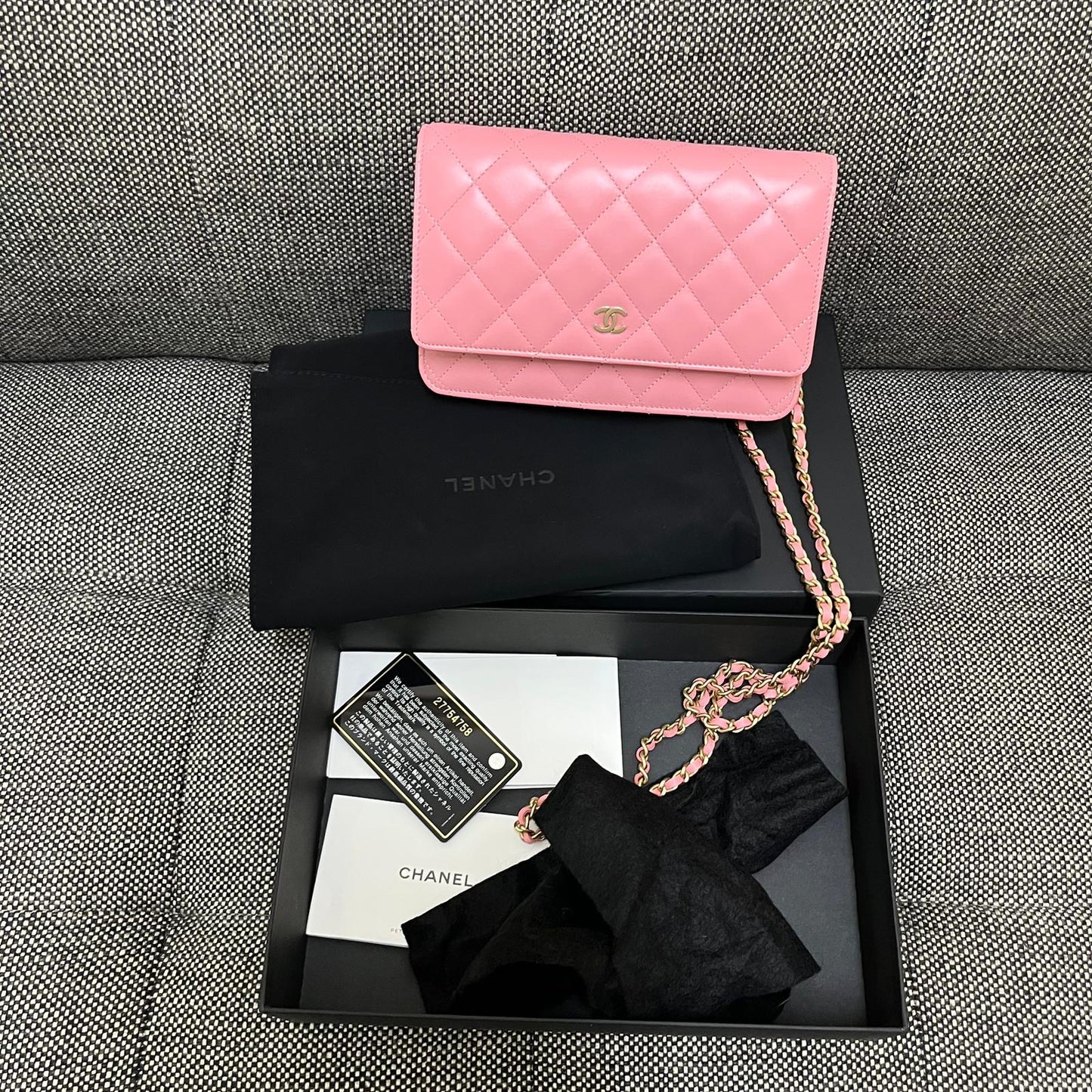 Chanel Classic Wallet On Chain