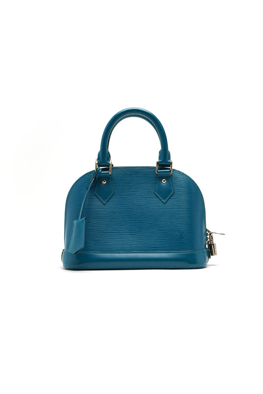 Louis Vuitton Epi Alma BB Cyan