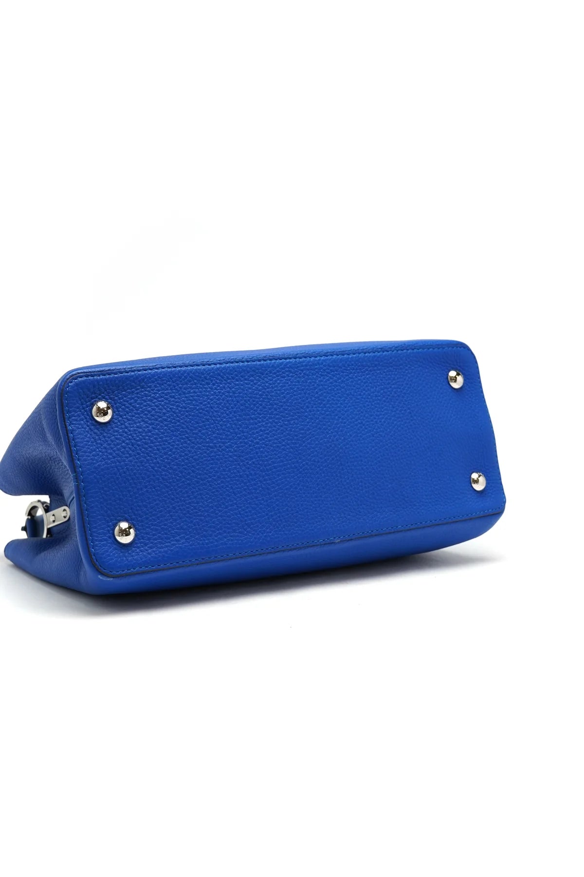 Louis Vuitton Taurillon Capucines MM Royal Blue