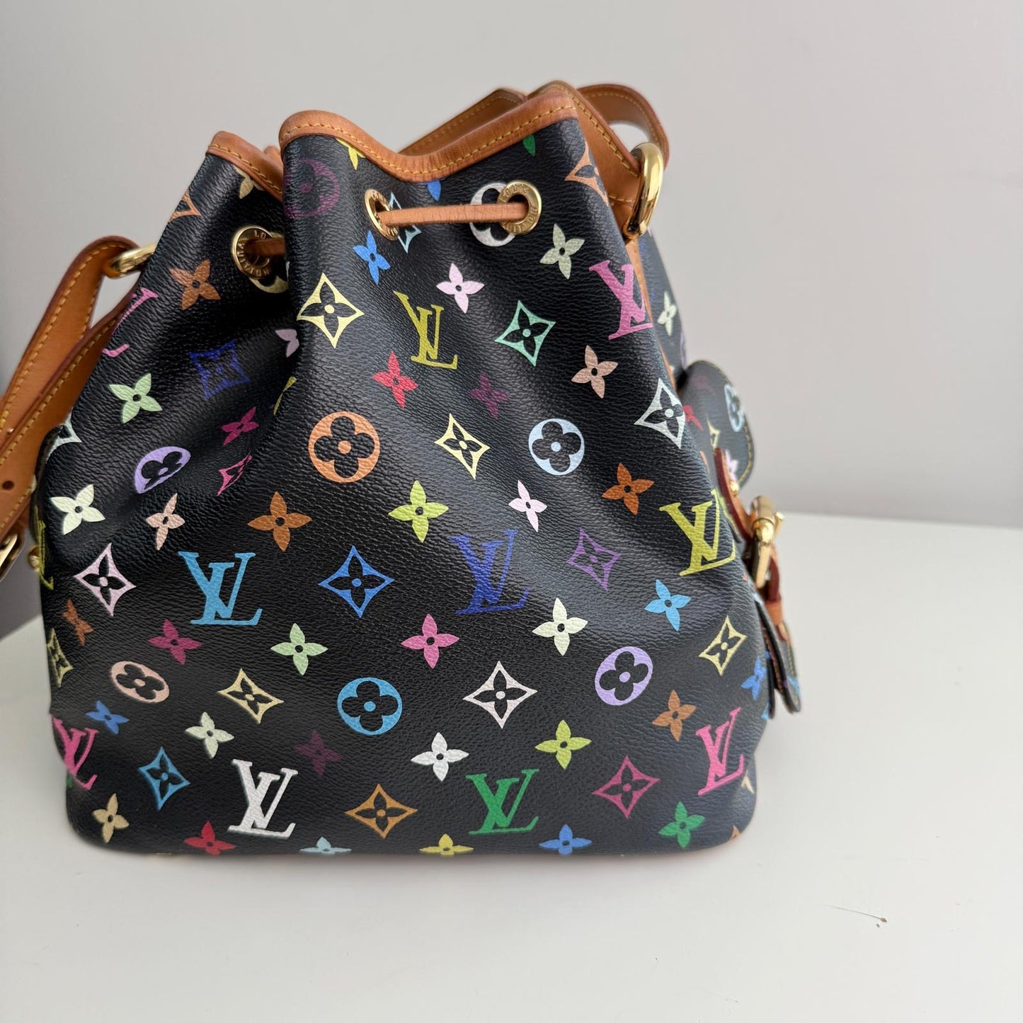Louis Vuitton x Takashi Murakami Monogram Multicolore Petit Noé