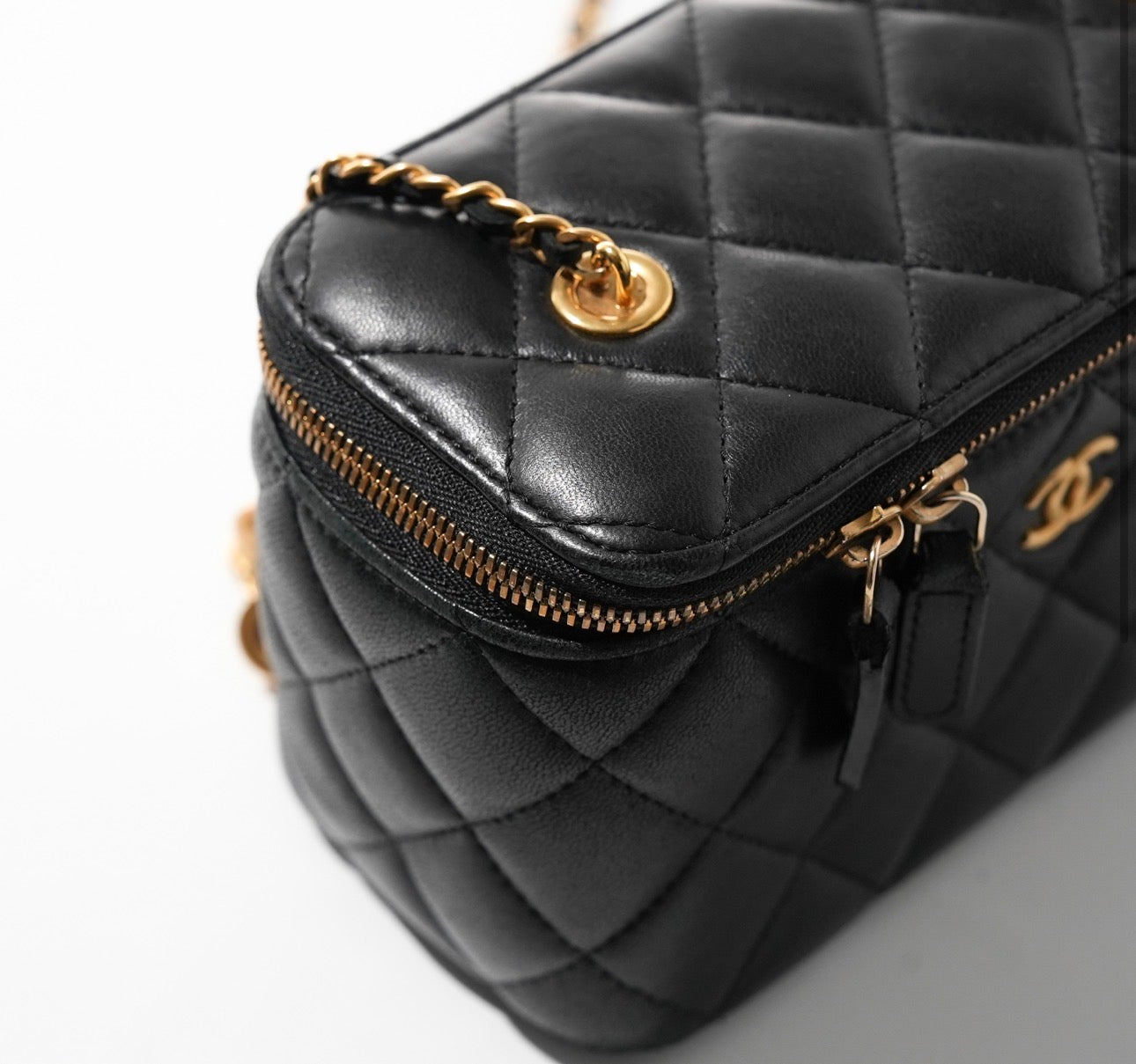 Chanel Long Vanity W/Coco Chain