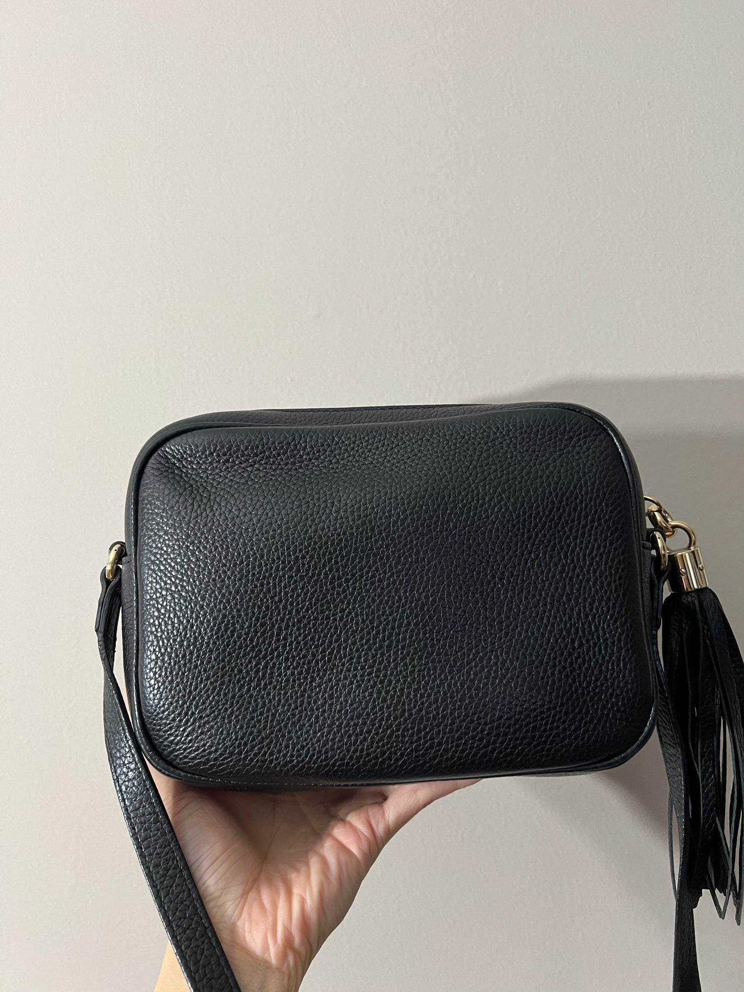 Gucci soho black camera bag