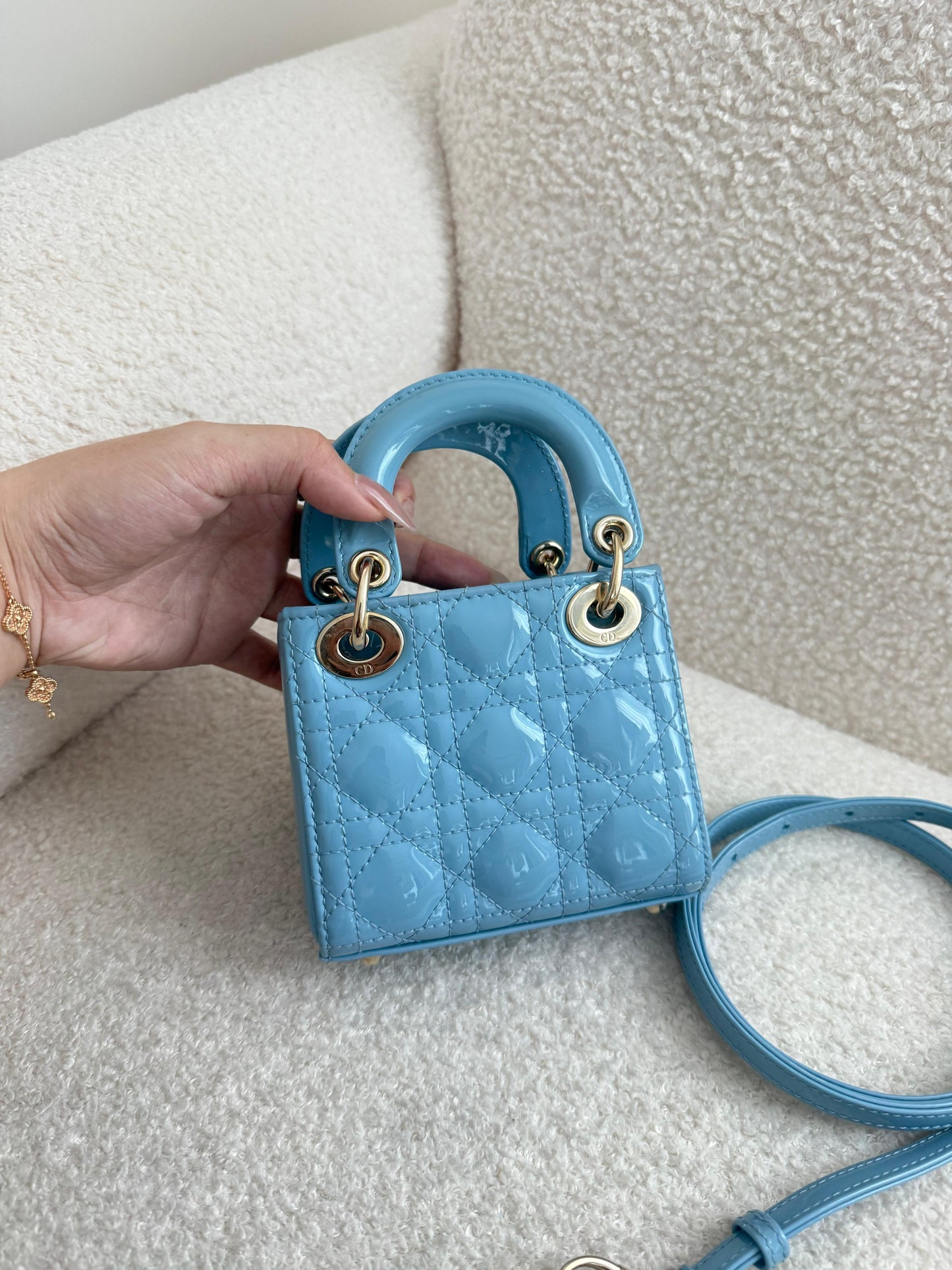 Christian Dior Micro Lady Dior Bag