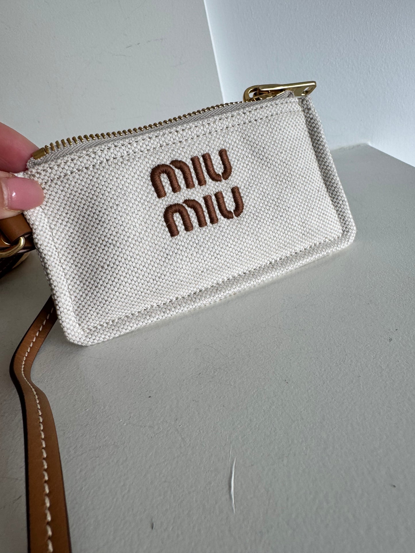MiuMiu Woven Basket tote bag