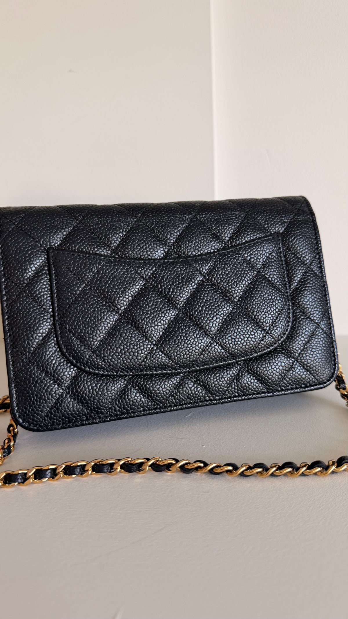 Chanel Quilted Wallet On Chain