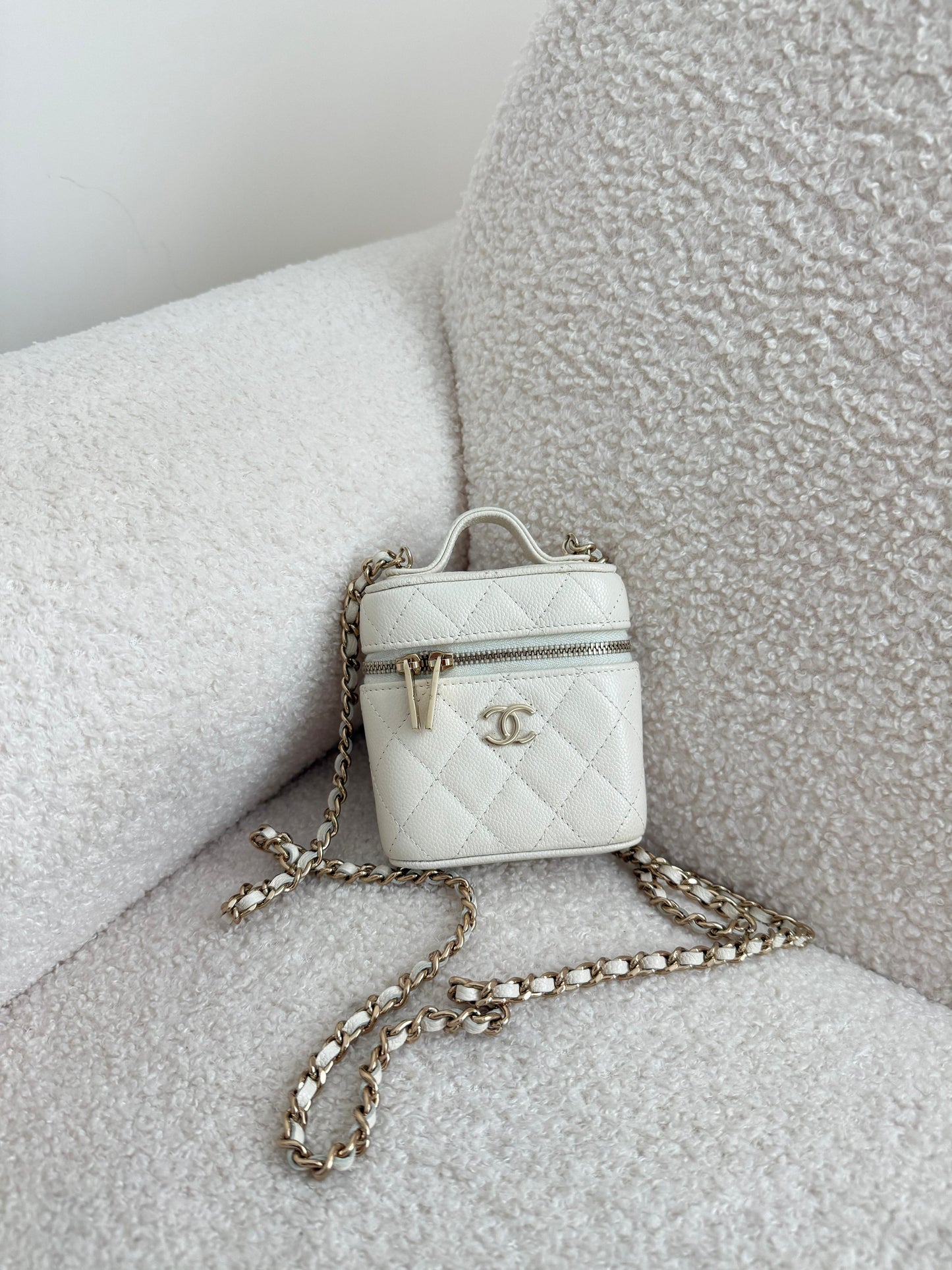 Chanel Mini Vanity Clutch On chain