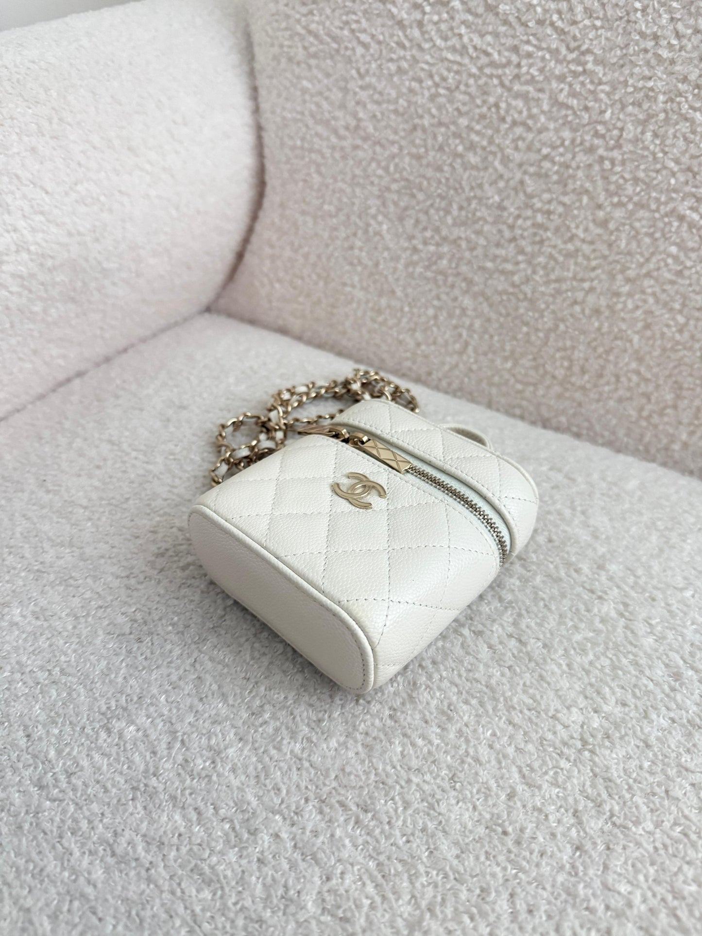 Chanel Mini Vanity Clutch On chain