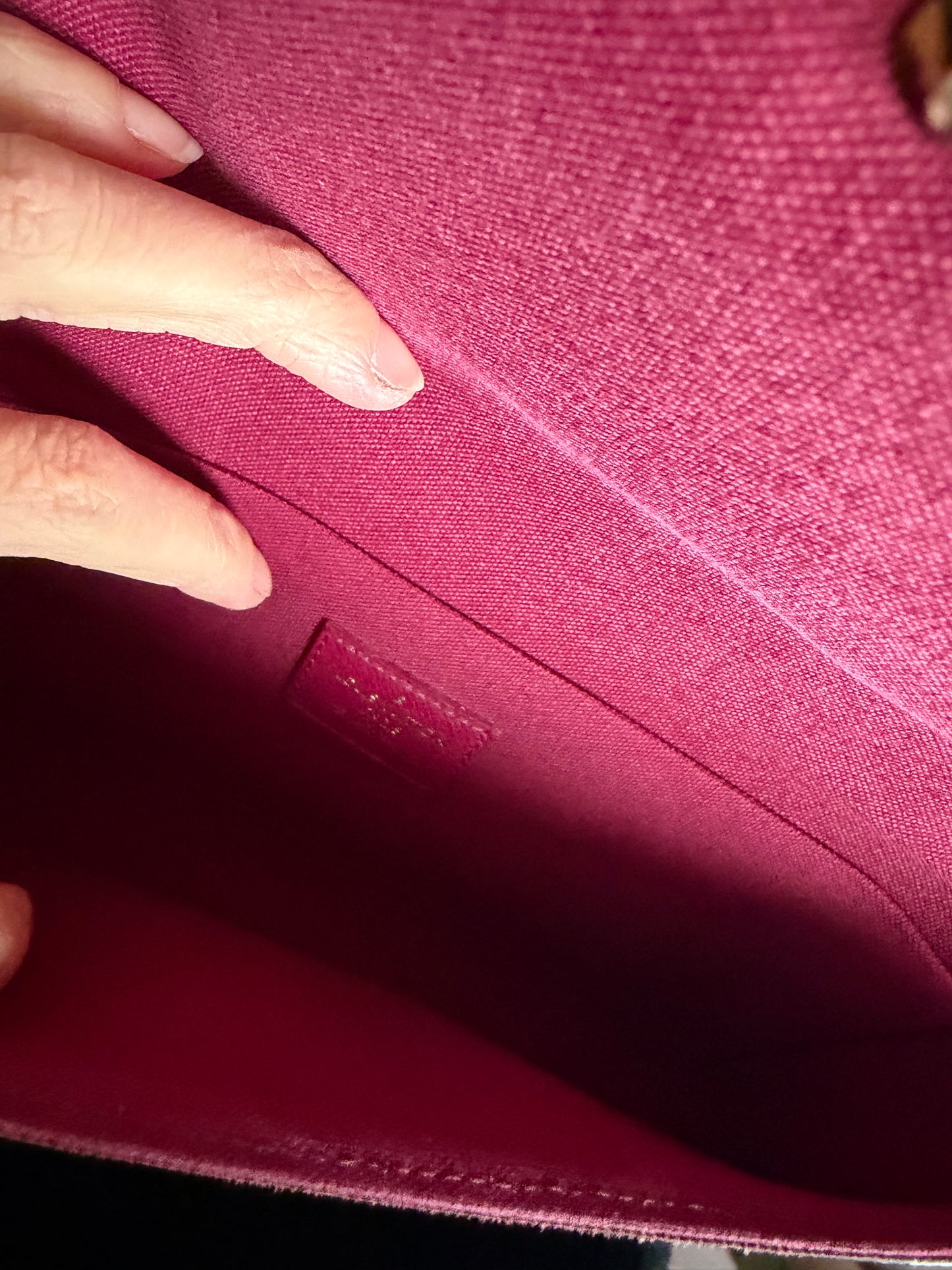 Louis Vuitton felicie pochette monogram