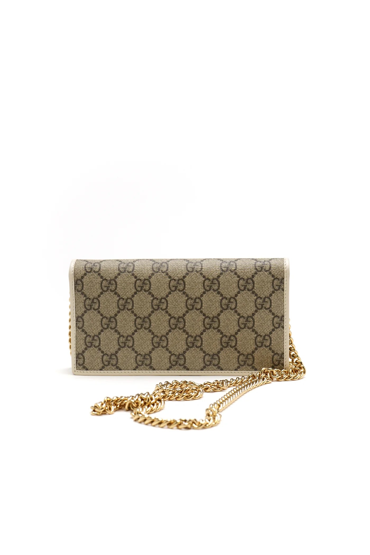 Gucci GG Supreme Horsebit 1955 Wallet on Chain