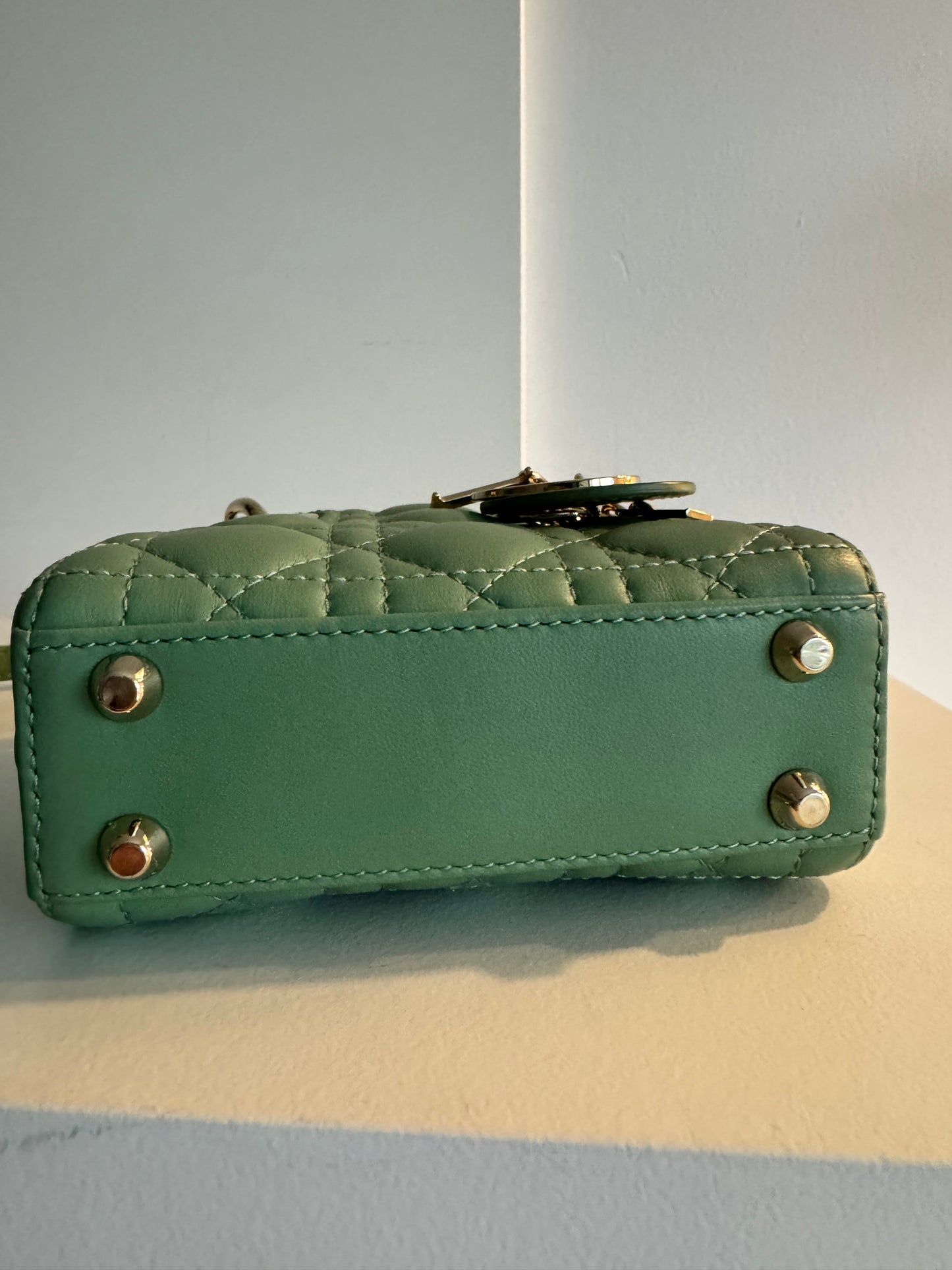 Christian Dior Lady Micro Bag , lmtd Edition Green