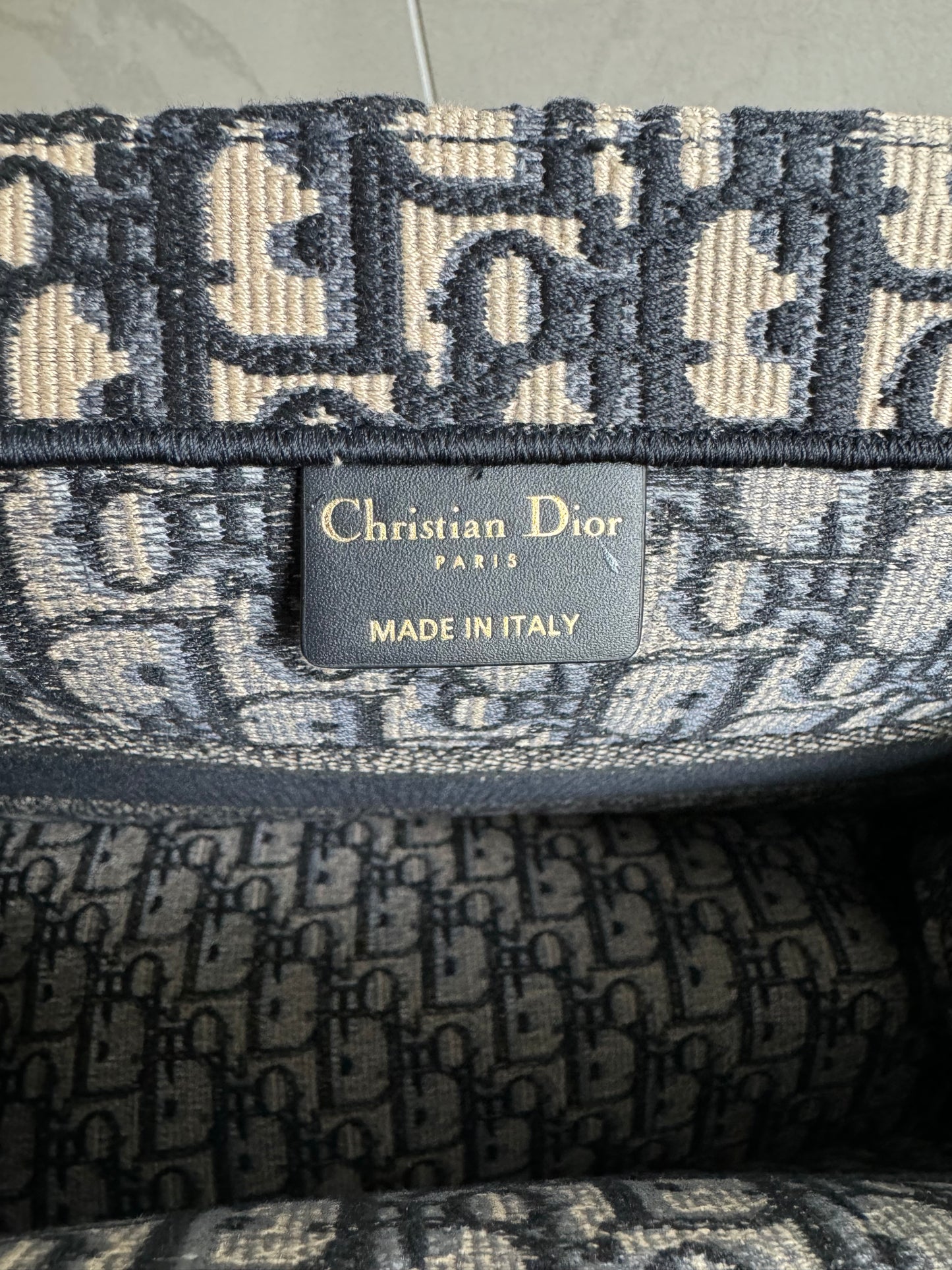 Christian Dior Medium Book Tote