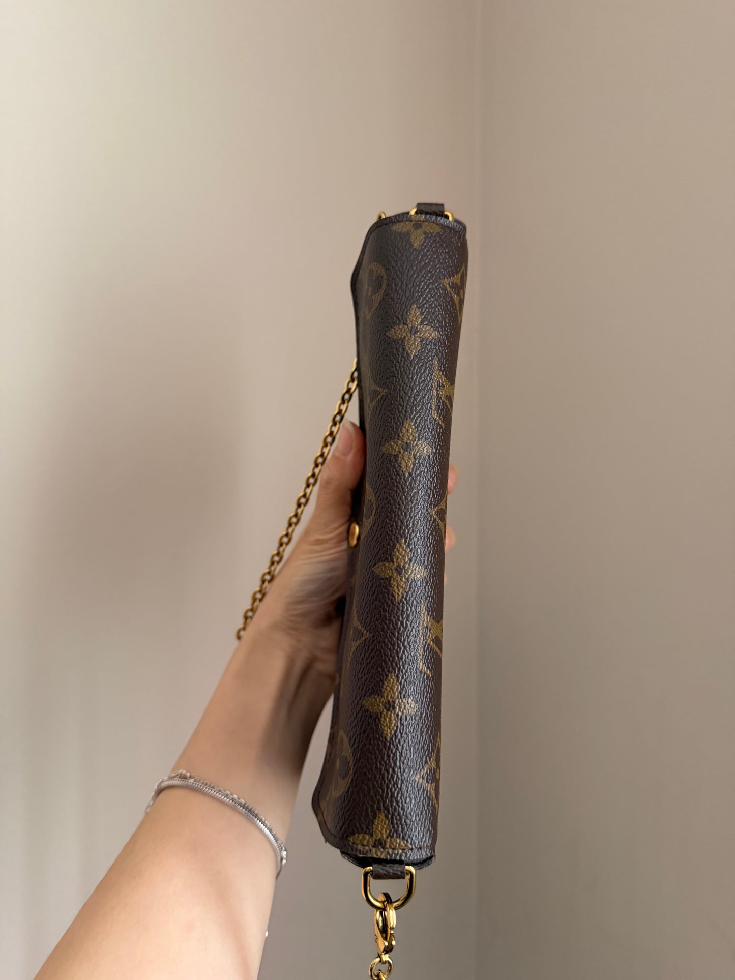 Louis Vuitton felicie pochette monogram