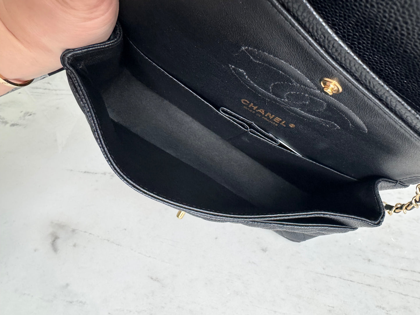 Chanel Medium Classic DF Caviar Bag