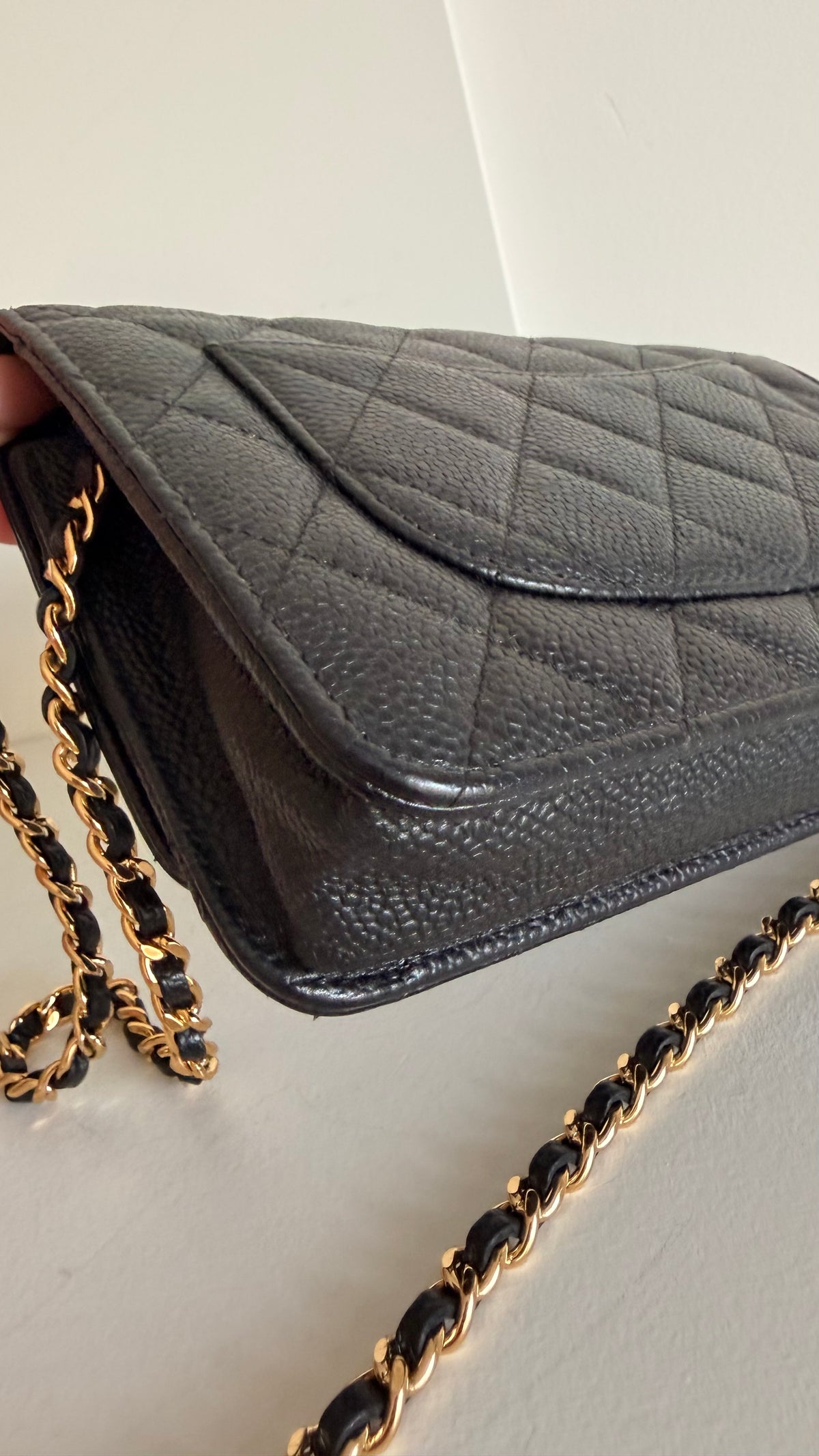 Chanel Quilted Wallet On Chain