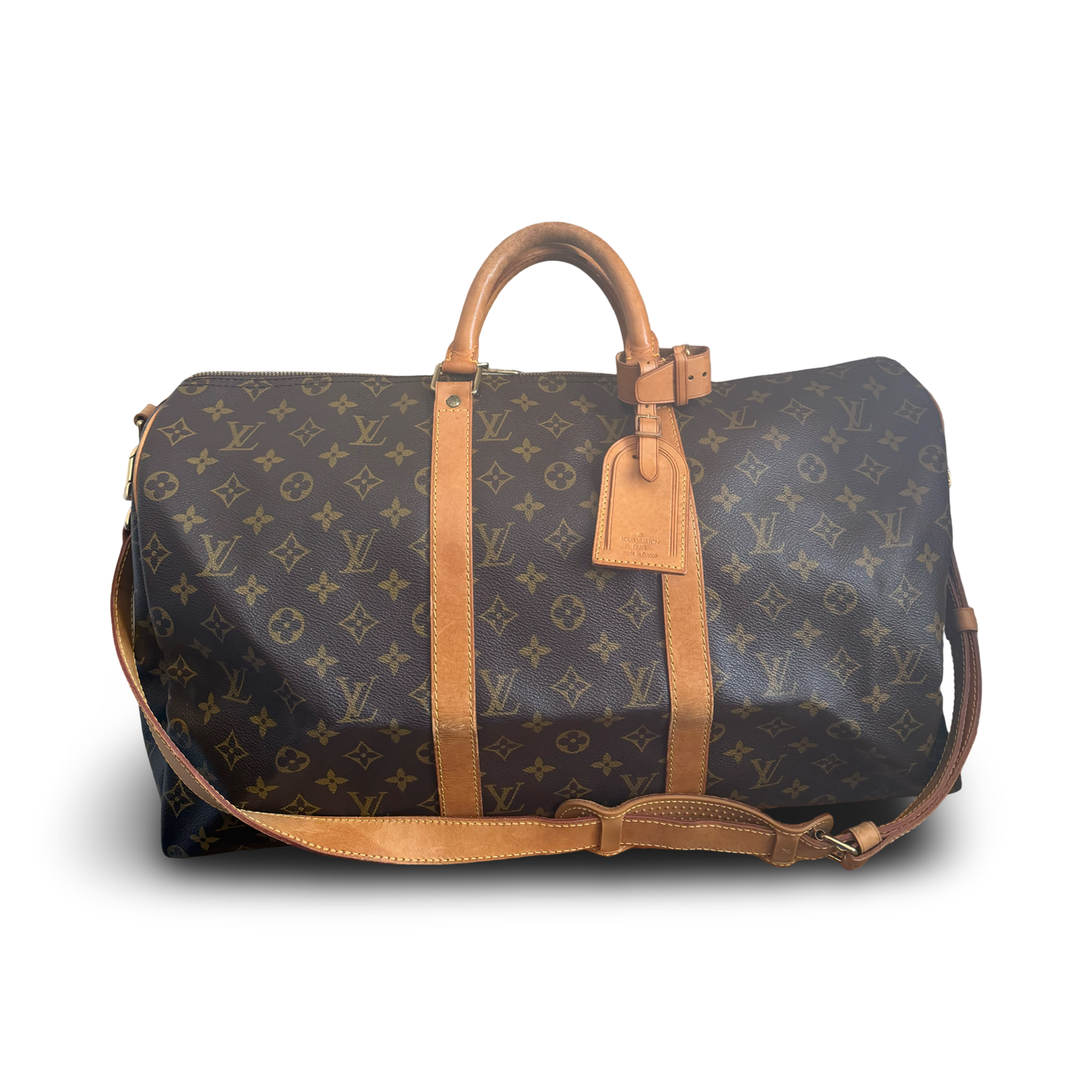 Louis Vuitton Keepall 50 Bandouliere Luggage Bag