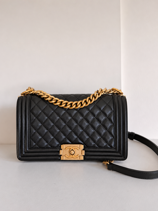 Chanel Old Medium Boy Bag
