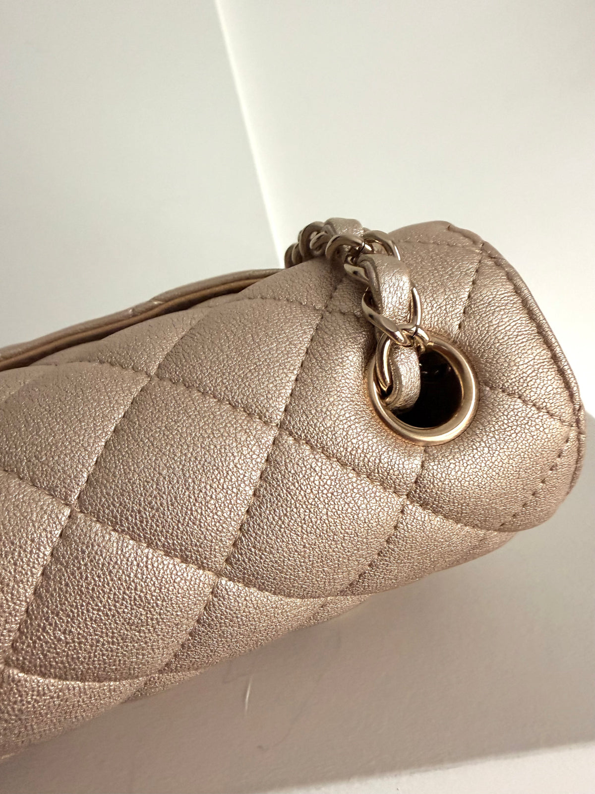 Chanel Mini Classic Gold On Gold