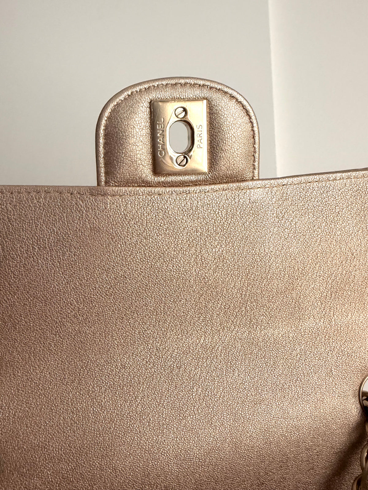 Chanel Mini Classic Gold On Gold