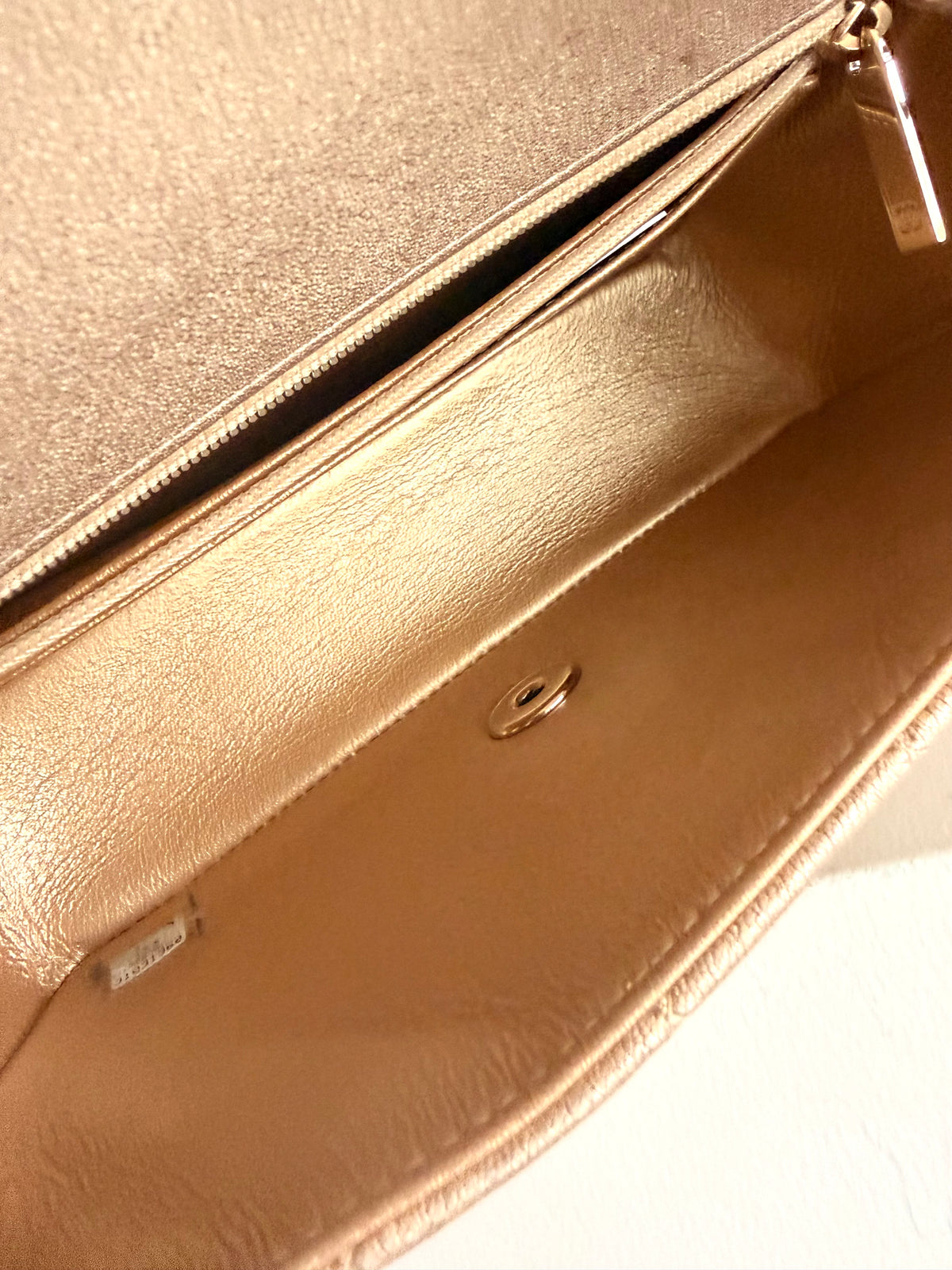 Chanel Mini Classic Gold On Gold