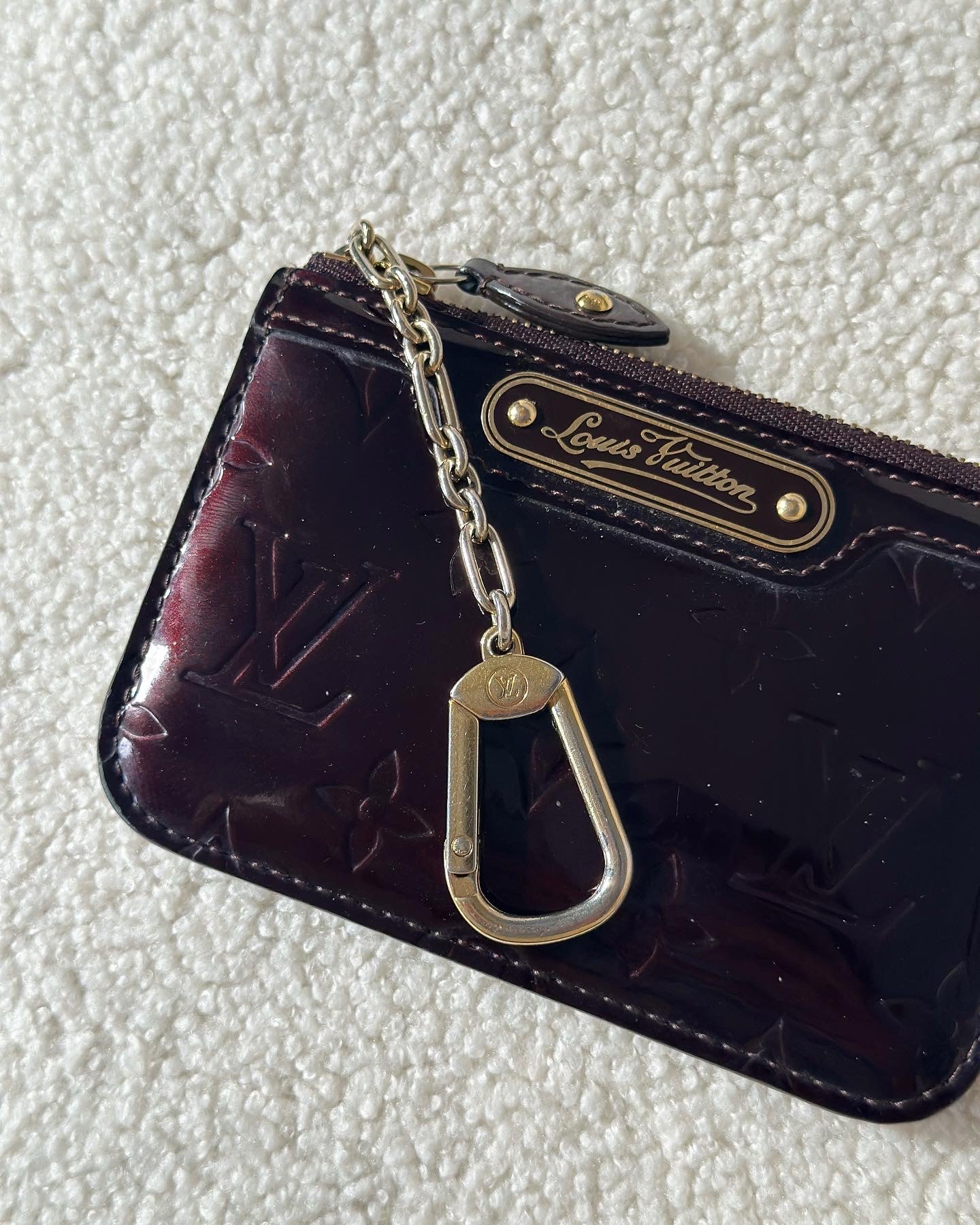 Louis vuitton monogram vernish card holder