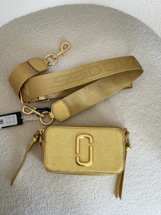 Marc. Jacobs snapshot bag, Gold