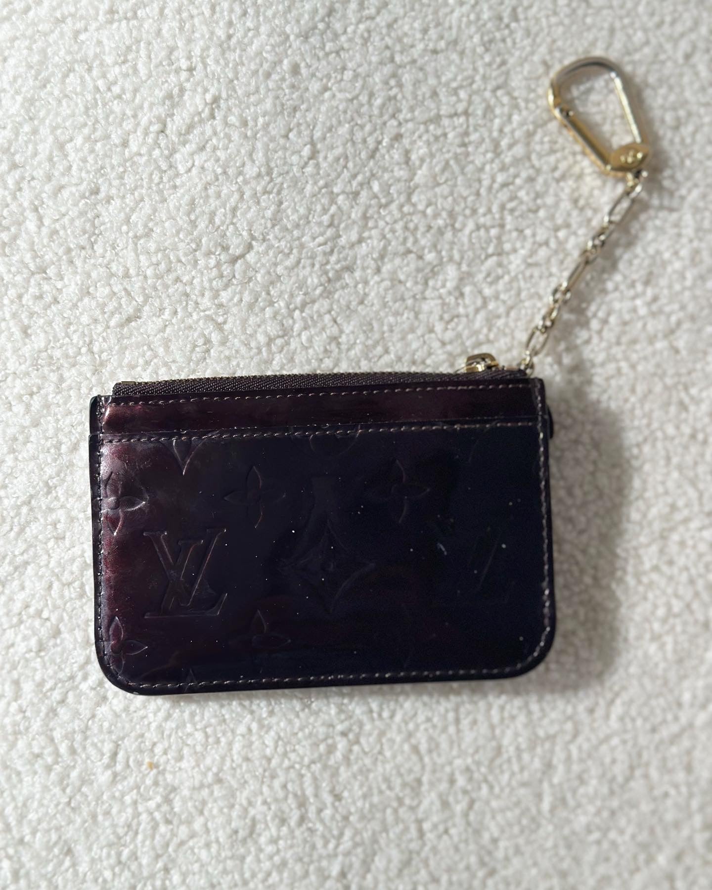 Louis vuitton monogram vernish card holder