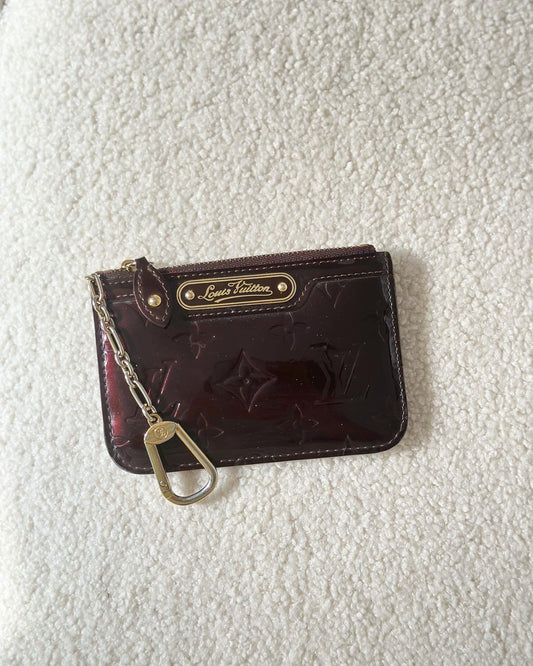 Louis vuitton monogram vernish card holder